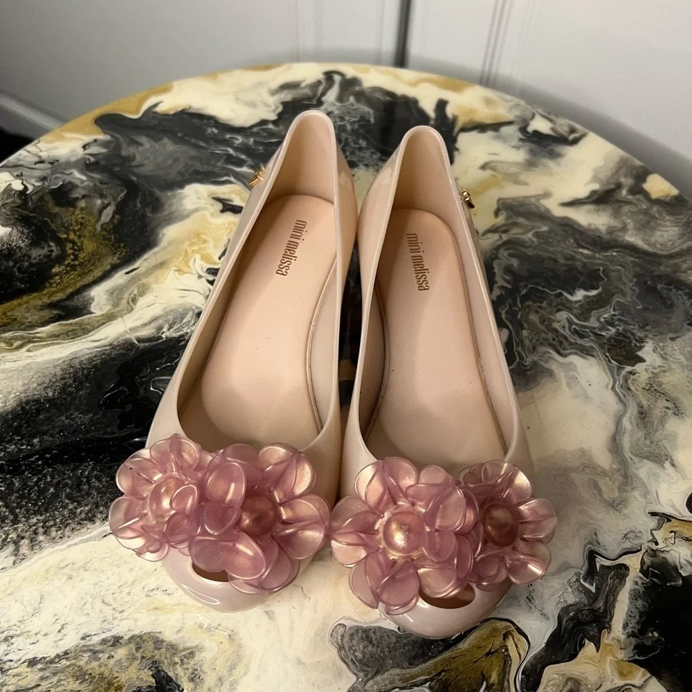 Mini Melissa Ultragirl Springtime Ballet Flat